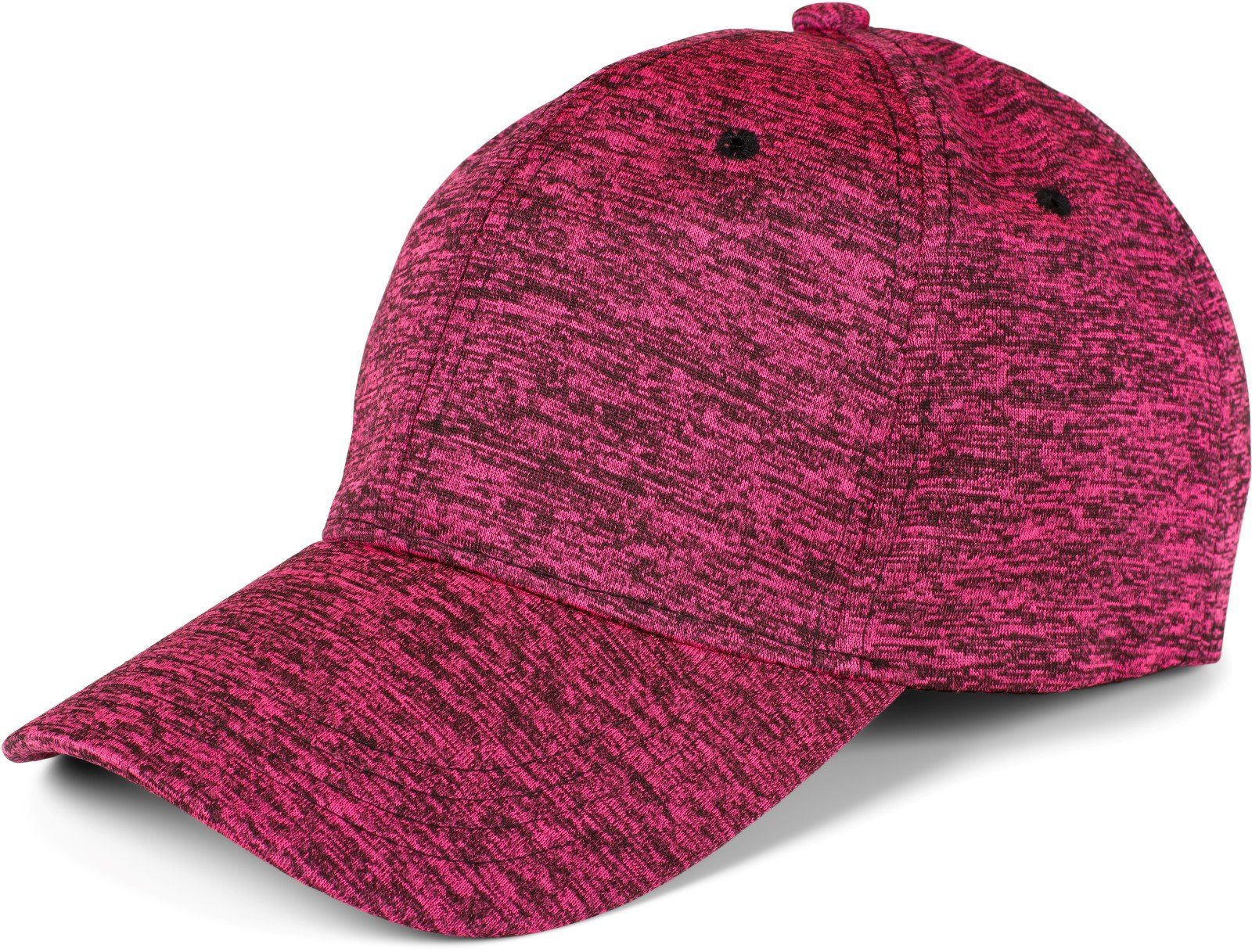 styleBREAKER Baseball Cap (1-St) Baseball Cap meliert Pink meliert