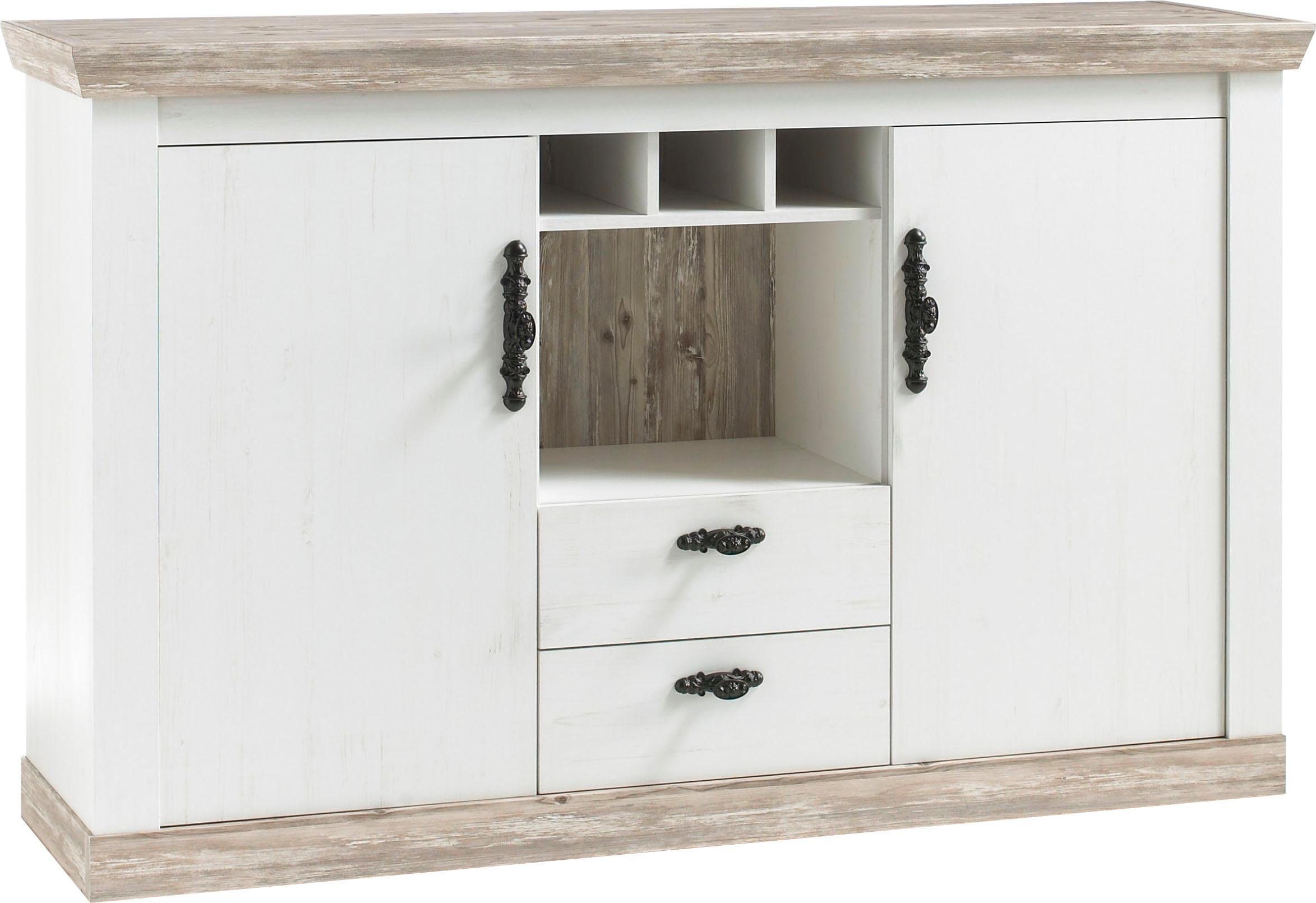 Home affaire Wohnwand Florenz, (Set, 4-St)