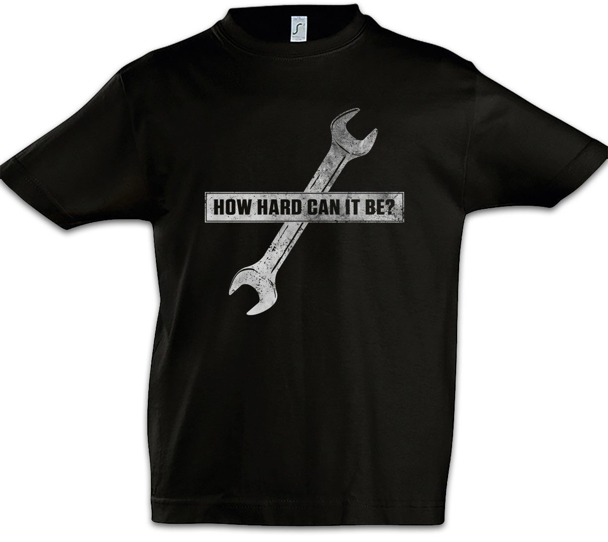 Print-Shirt How Hard Can It Be Kinder T-Shirt Race Racing Car Auto Driver Racer