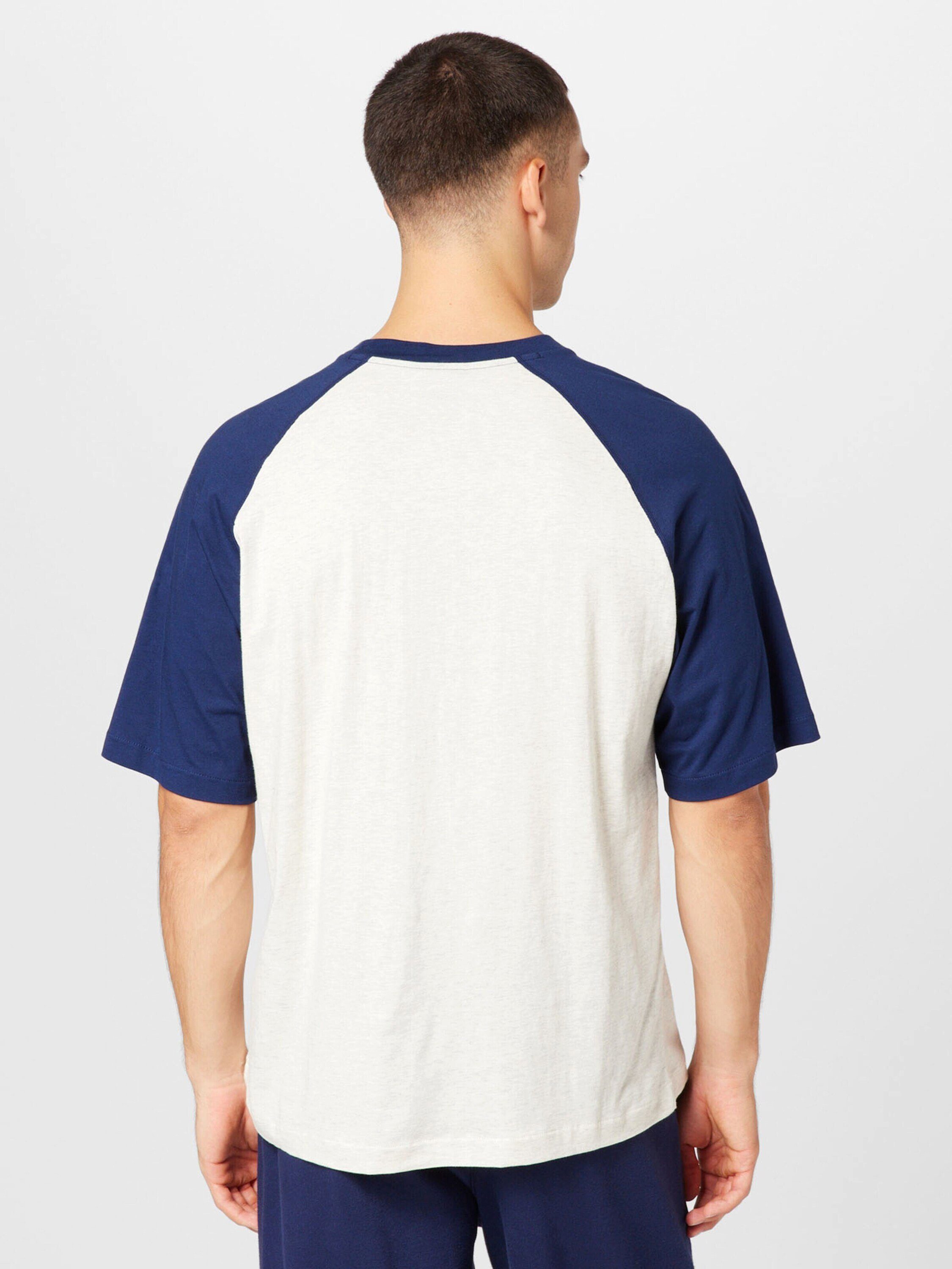 Champion Authentic Athletic Apparel T-Shirt Legacy navy-grey melange (1-tlg)