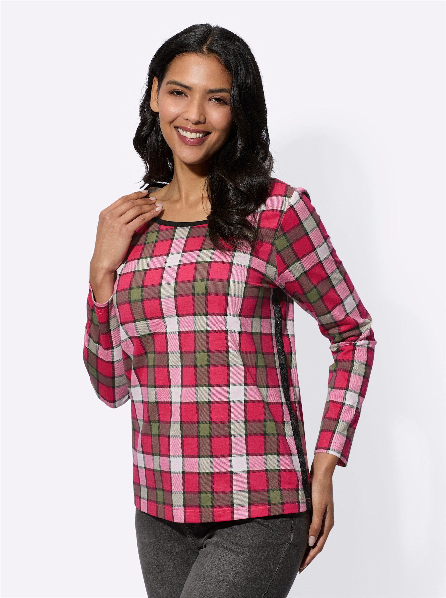 Sieh an! T-Shirt Langarmshirt . günstig online kaufen