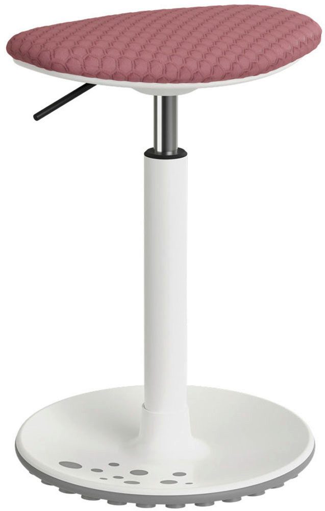 PAIDI Sitzhocker SWIFTY in verschiedenen Farben, höhenverstellbarer Stehhocker (Sitzhöhe 52 - 76 cm), 360°-Schwingeffekt für aktives Sitzen, ergonomischer Kinderhocker