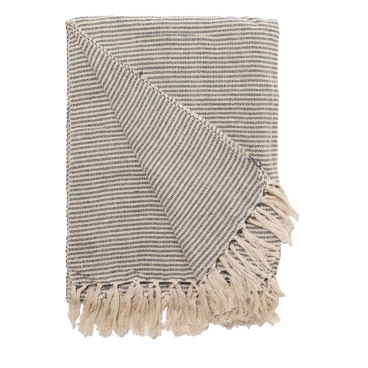 Wohndecke Decke Überwurf Flechten 100% Baumwolle günstig online kaufen