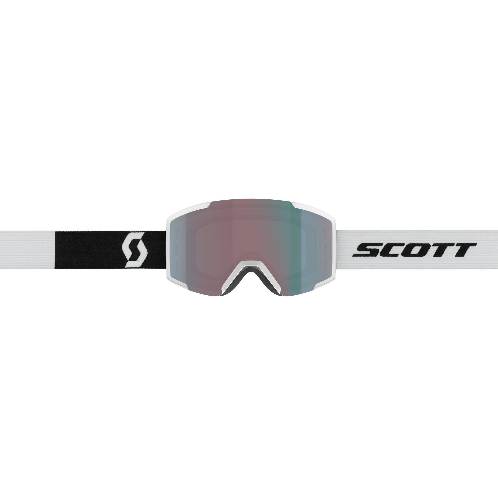 Enhancer - Lens Aqua Chrome Extra Scott Shield Scott Accessoires Goggle Team + - White Black Skibrille