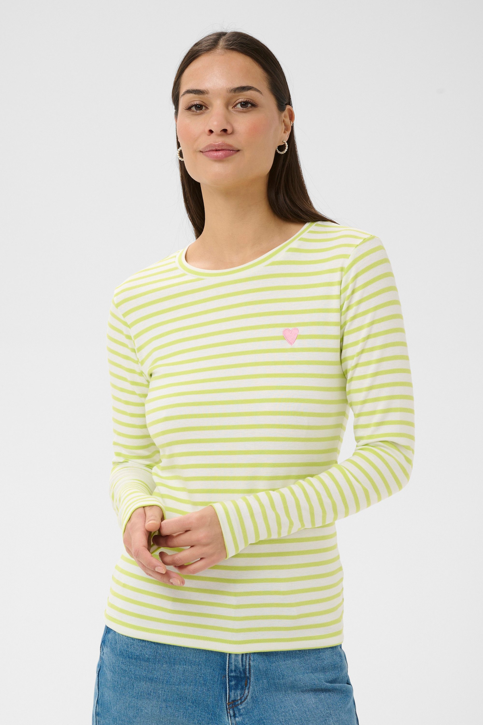 KAFFE Langarmbluse Langarm-Shirt Liddy günstig online kaufen