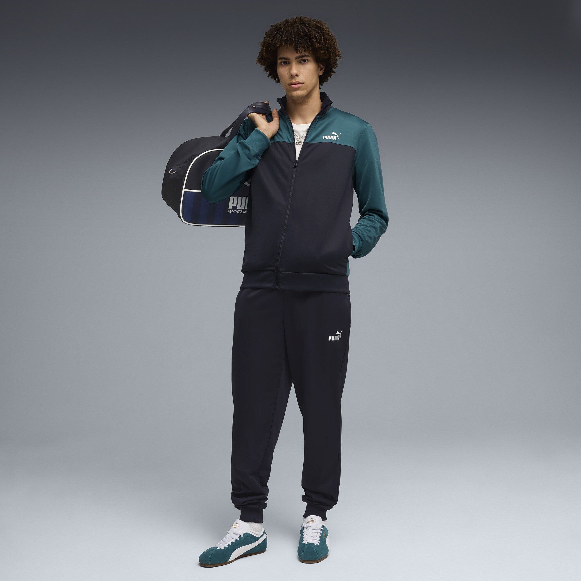 PUMA Jogginganzug Colourblock Trainingsanzug Herren