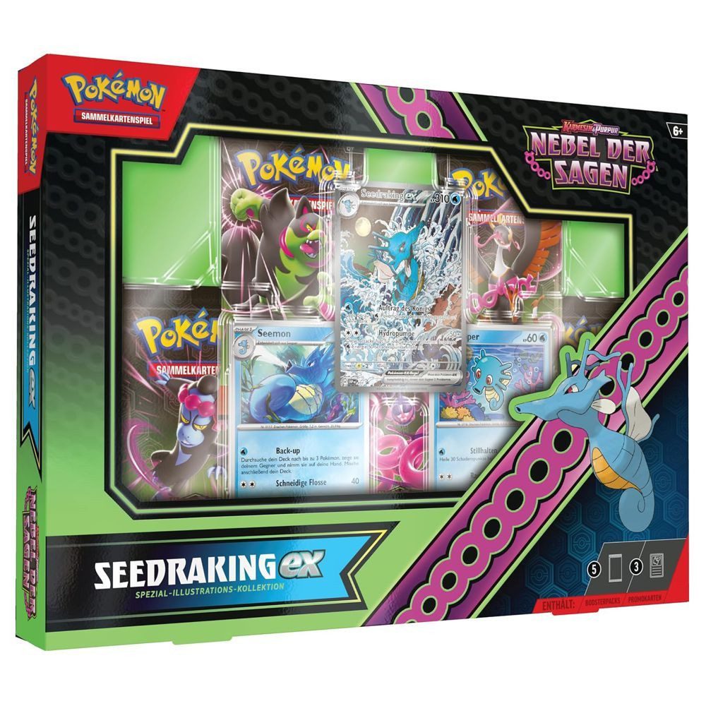 The Pokémon Company International Spiel Pokemon Karmesin & Purpur Nebel der Sagen Spezial Illustrations Kollek