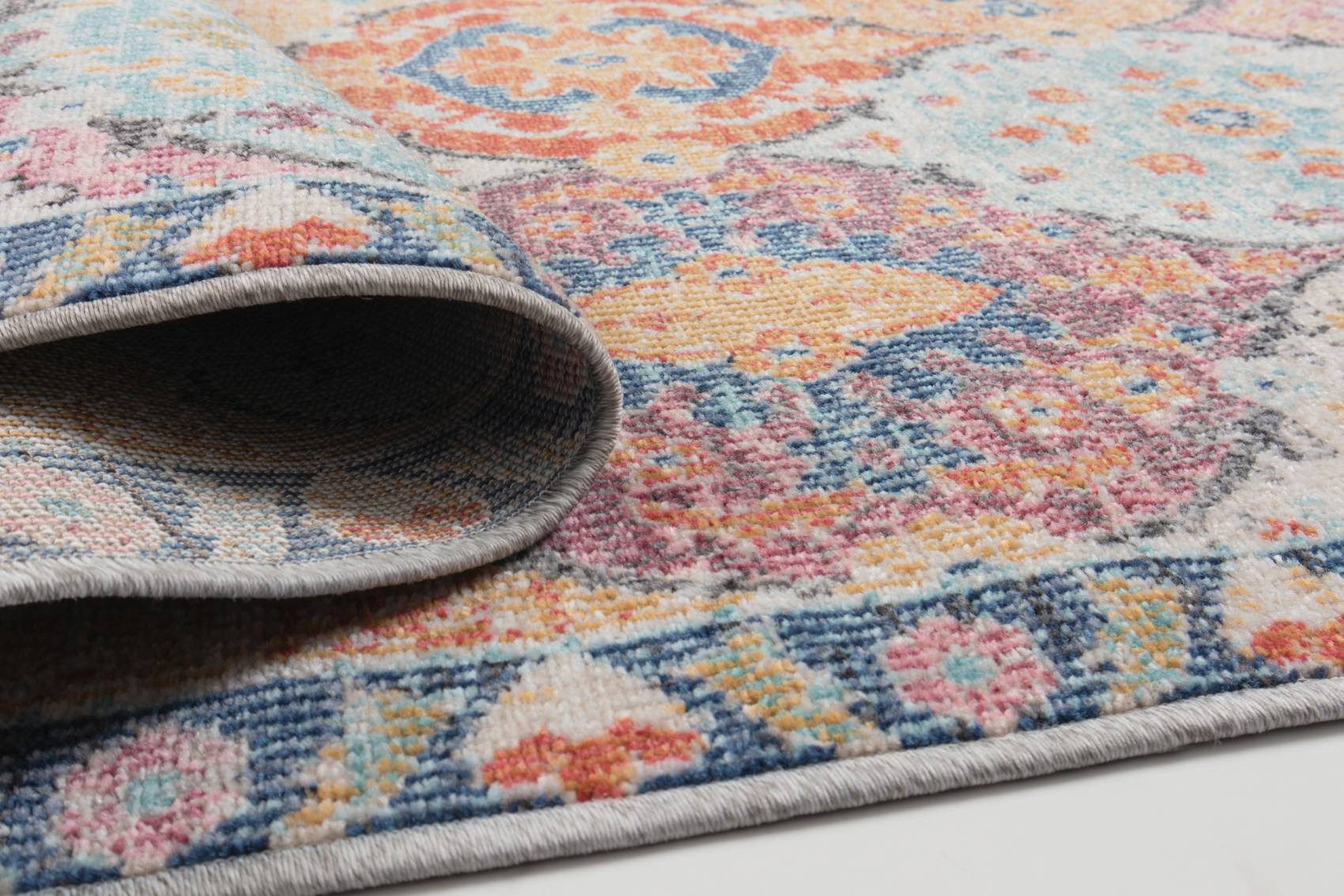 Floornovo Outdoorteppich In- & Outdoor Teppich Mehrfarbig versch. Größen - rechteckig für die, rechteckig, Terrassenteppich