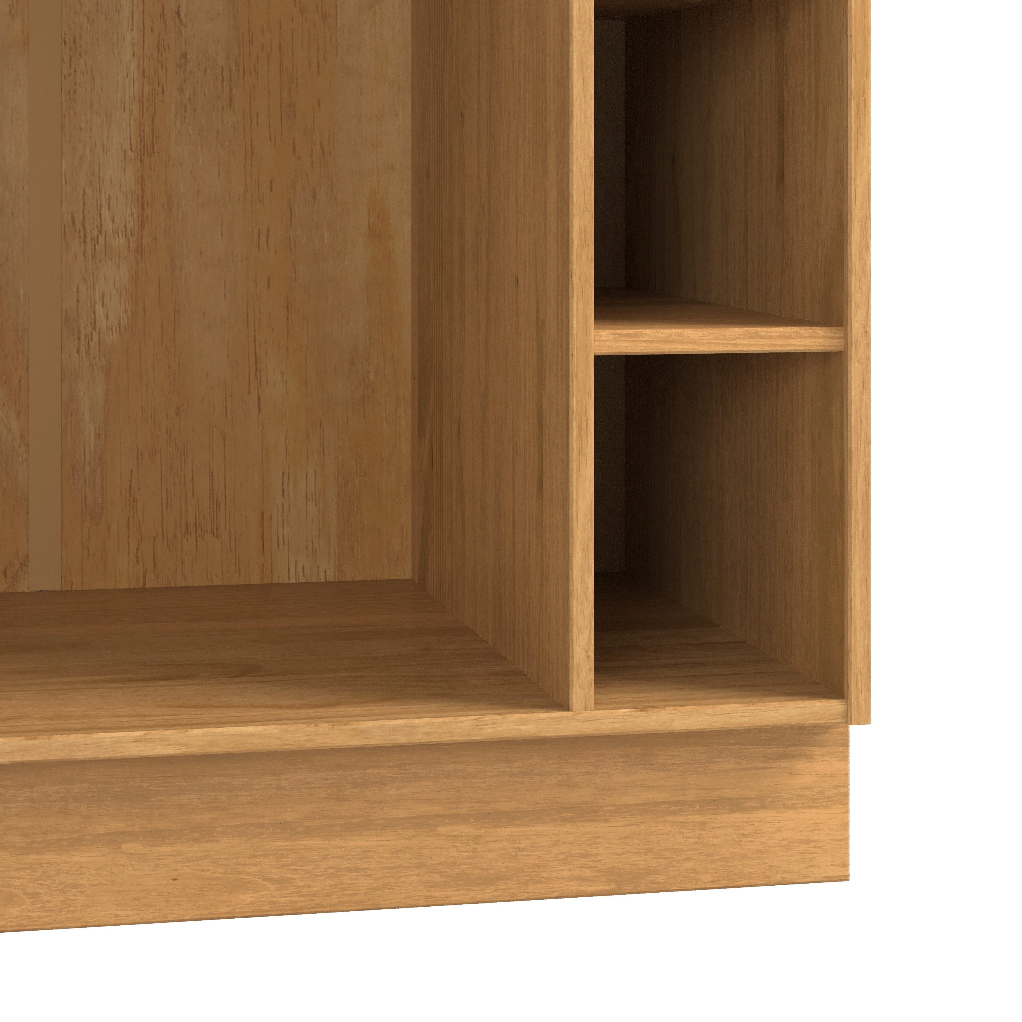 Home affaire Herdumbauschrank Teramo Breite 100 cm, seitlich je 3 offene Fächer – Bild 4 von 5