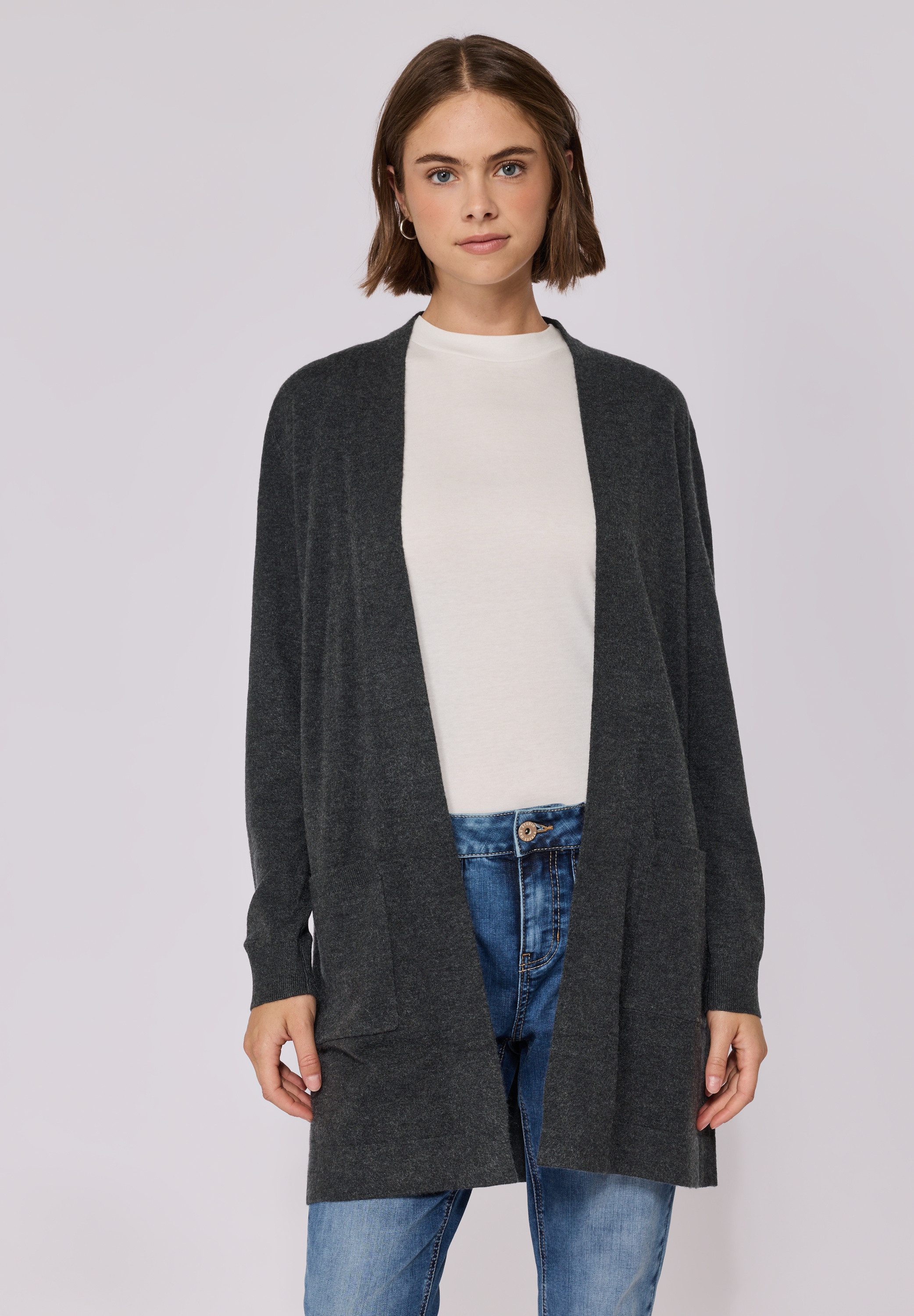 STREET ONE STUDIO Longstrickjacke aus softem günstig online kaufen