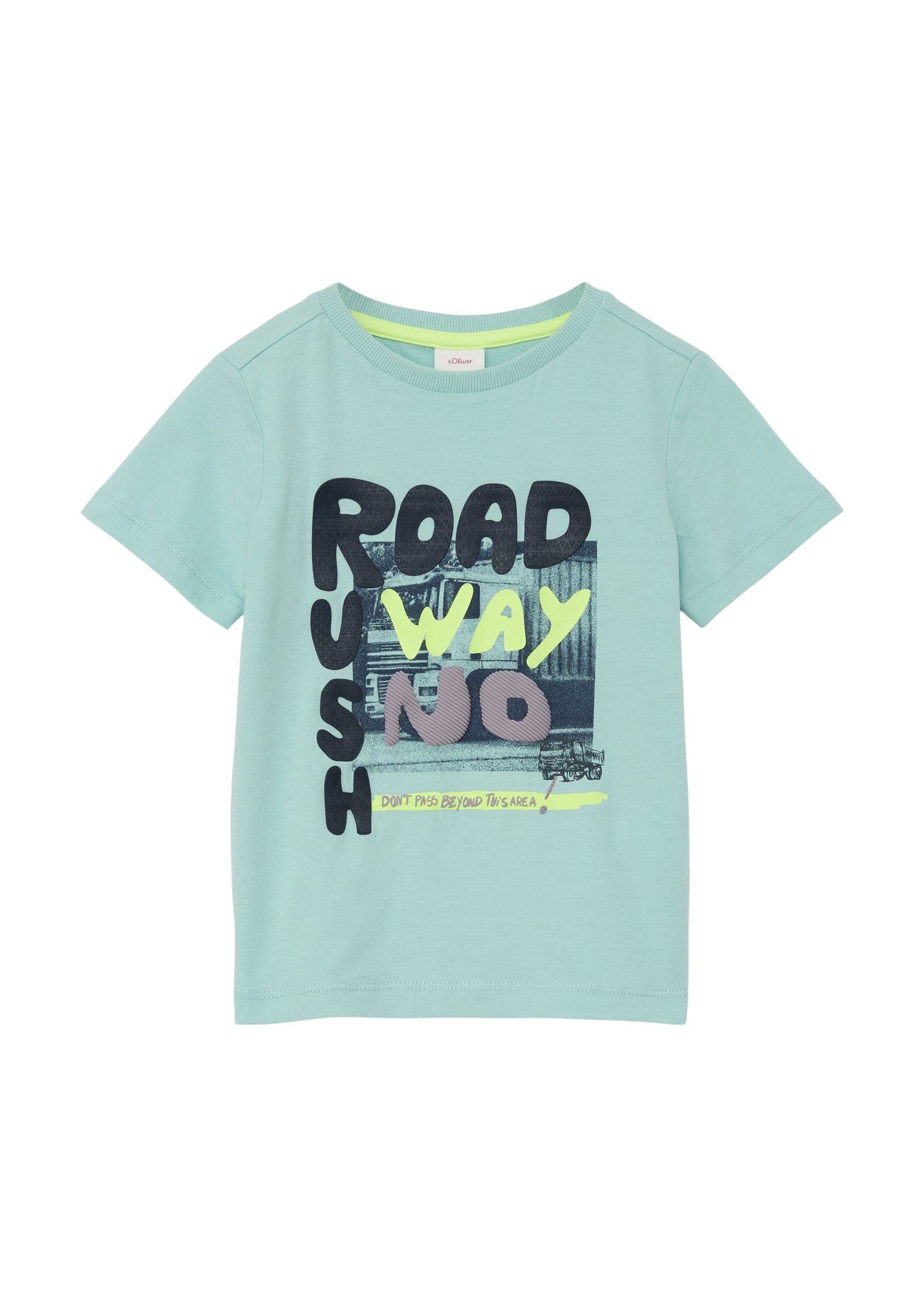 s.Oliver Junior T-Shirt mit großem Frontprint