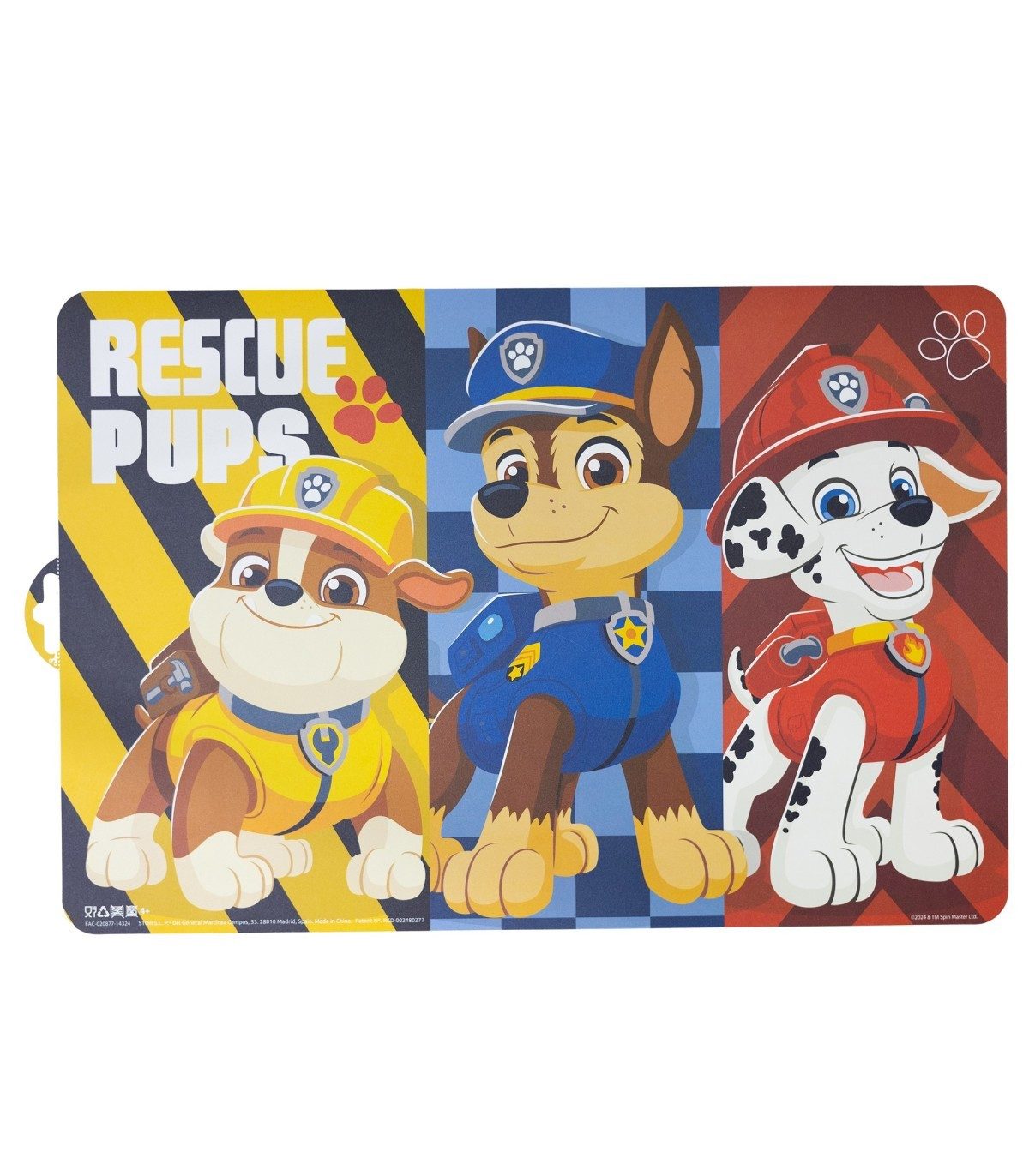 PAW PATROL Platzset Kinder 43 x 28,1 cm zum Schutz der Tischfläche