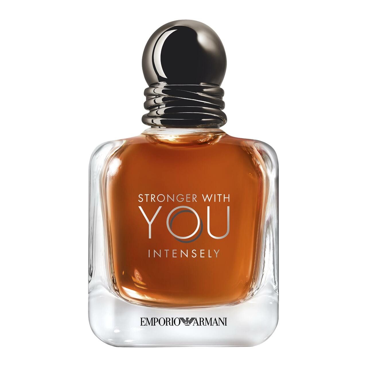 Giorgio Armani Eau de Parfum Emporio Armani Stronger with You Intensely EdP Nat. Spray, Herrenduft, Duftnote: Amberholz, Zimt, Tonkabohne