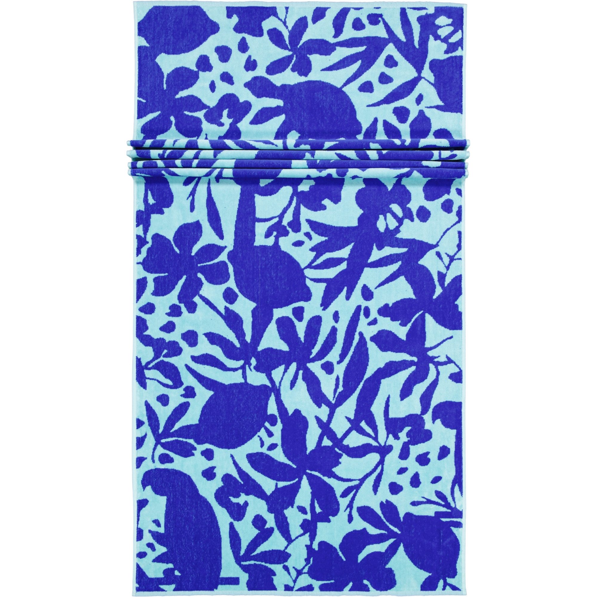 Cawö Home Strandtücher Beach Tropical 5576 Velours, 100% Baumwolle (1-St)