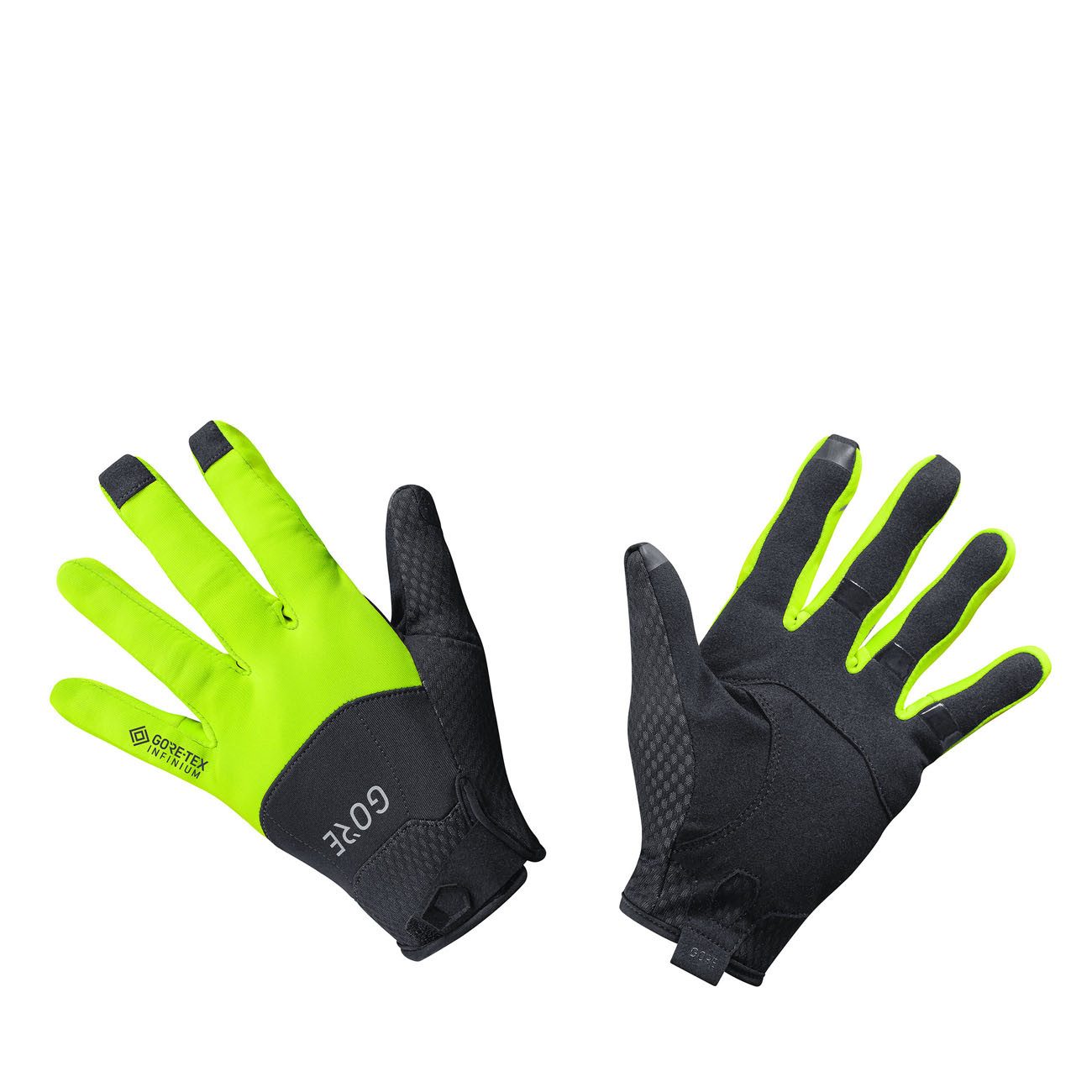 Fahrradhandschuhe Gore Wear C5 GTX Infinium Gloves Black Neon Yellow S