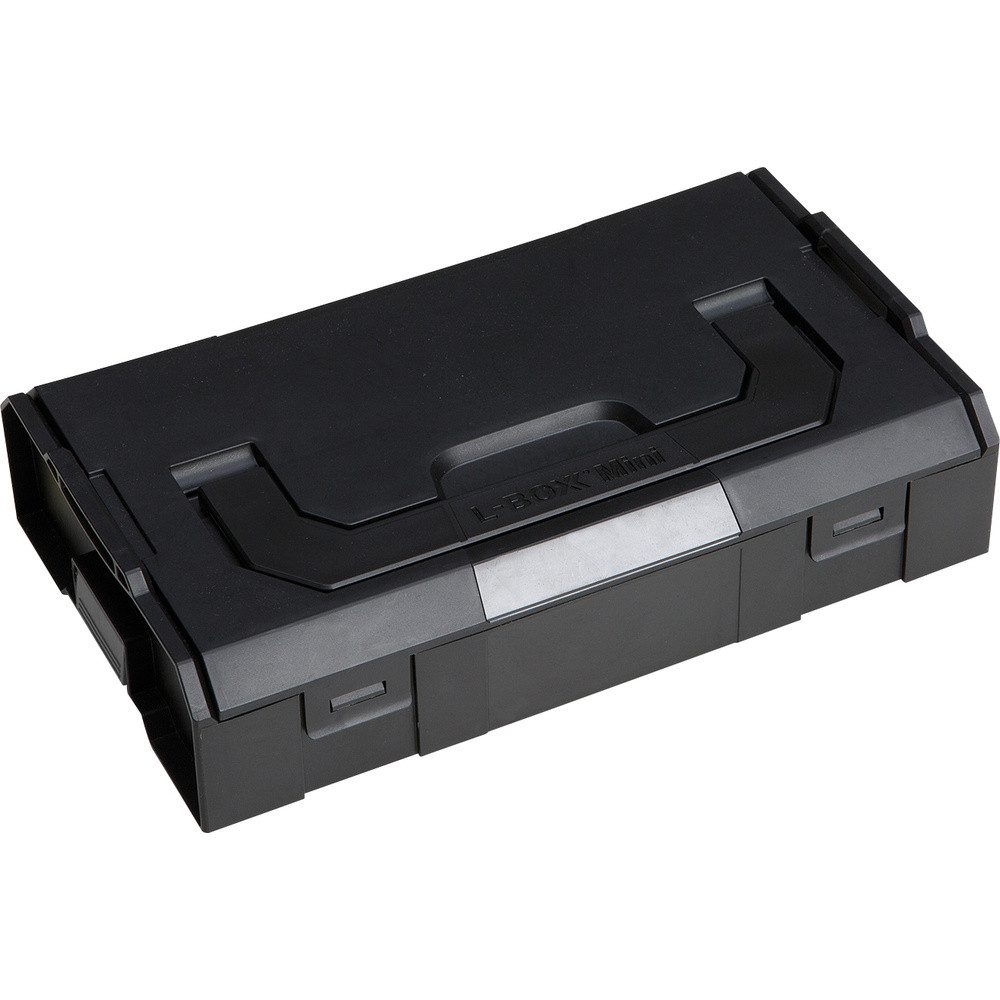 Werkzeugkoffer Sortimo L-BOXX Mini 6100000323 Werkzeugkasten unbestückt ABS Schwarz (