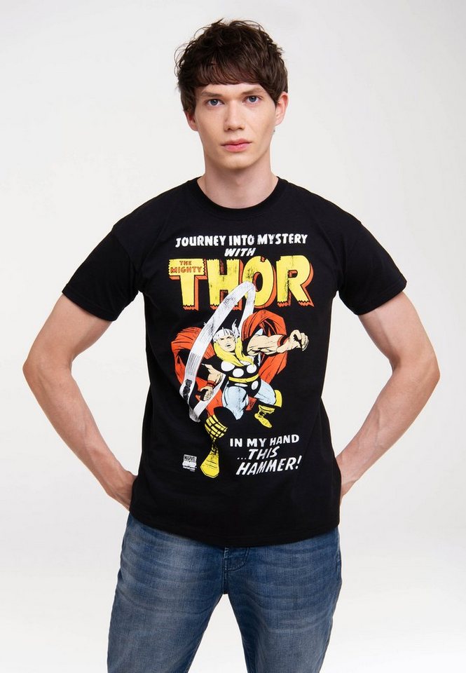 LOGOSHIRT T-Shirt Marvel Comics - Thor, Journey mit lizenziertem Print