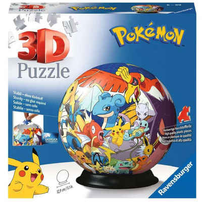 Ravensburger 3D-Puzzle »Pokémon 3D Puzzle Ball (72 Teile)«, Puzzleteile