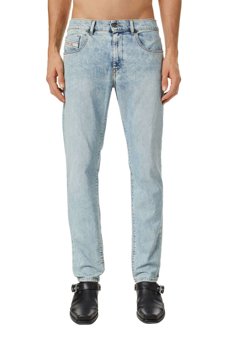 Diesel Slim-fit-Jeans Stretch Hose Blau - günstig online kaufen