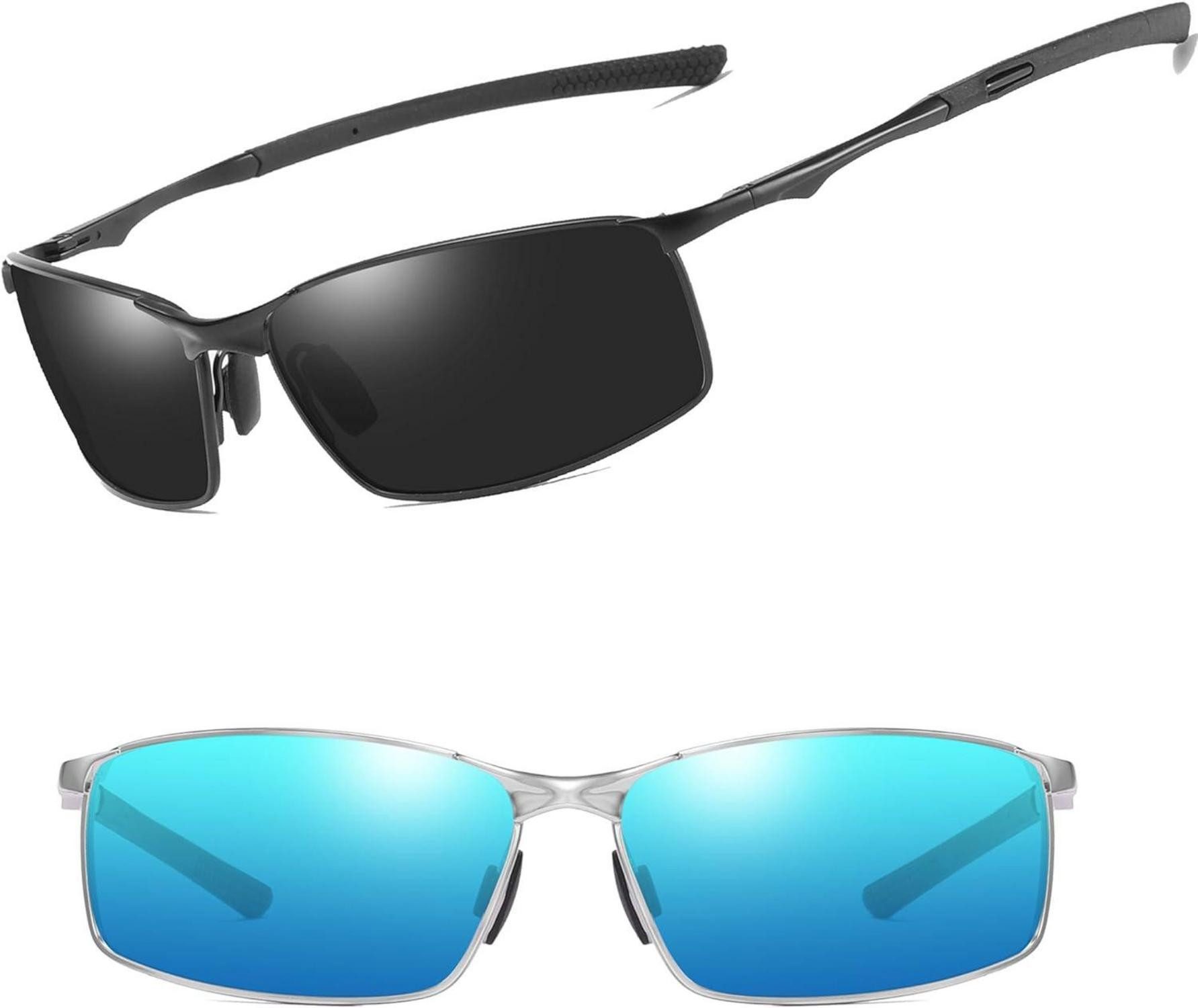 Sonnenbrille Polarisierte Sonnenbrille Herren UV-Schutz Outdoor Sportbrille