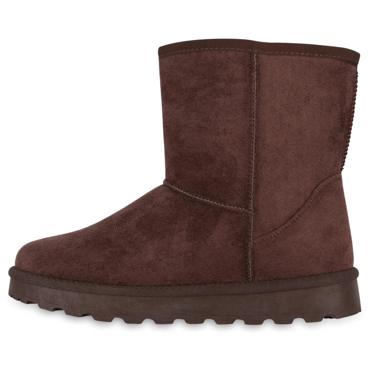 VAN HILL Damen Warm Gefütterte Winter Boots Stiefeletten Bequeme Schuhe 841 günstig online kaufen