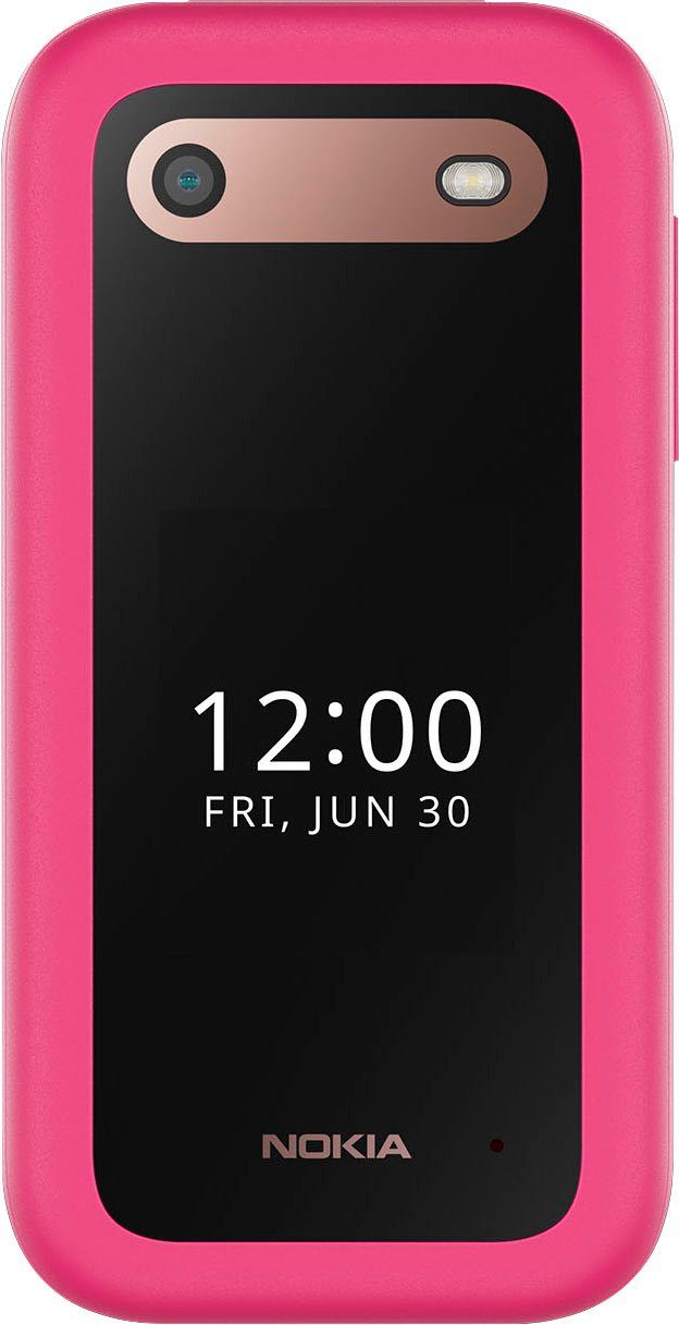 Frühlings-/Sommerschlussverkauf Nokia 2660 Flip Klapphandy (7,11 rosa GB cm/2,8 0,13 MP Kamera) Zoll, 0,3 Speicherplatz