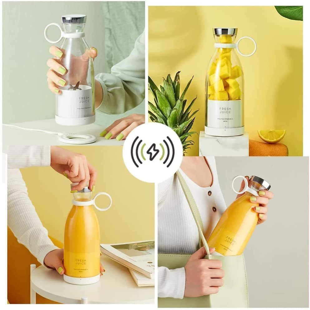 AIMAX Standmixer Kompakt 2-in-1 Standmixer Smoothie Maker, mit 600ml To-go Becher, 1300 W, Abnehmbare Klinge, 2 Geschwindigkeiten, mit Ice Crush & Pulse-Funktion