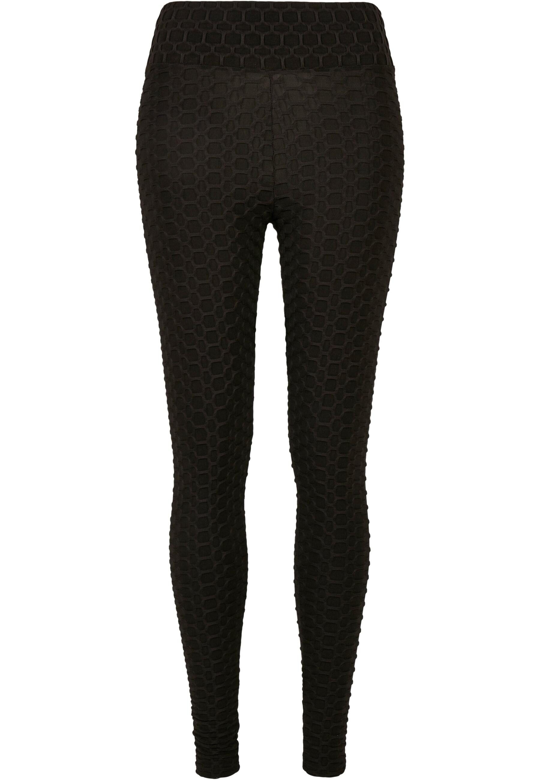 Leggings Urban Classics Damen Ladies High Waist Honeycomb Leggings
