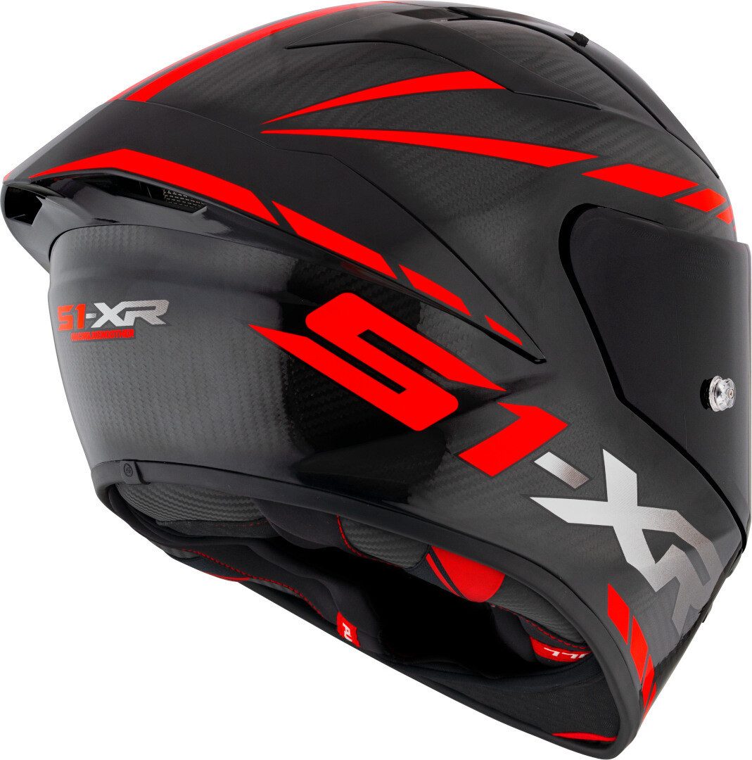 Suomy Motorradhelm S1-XR GP Carbon Hypersonic E06 Helm, Notfallsystem-Polsterung (EQRS)