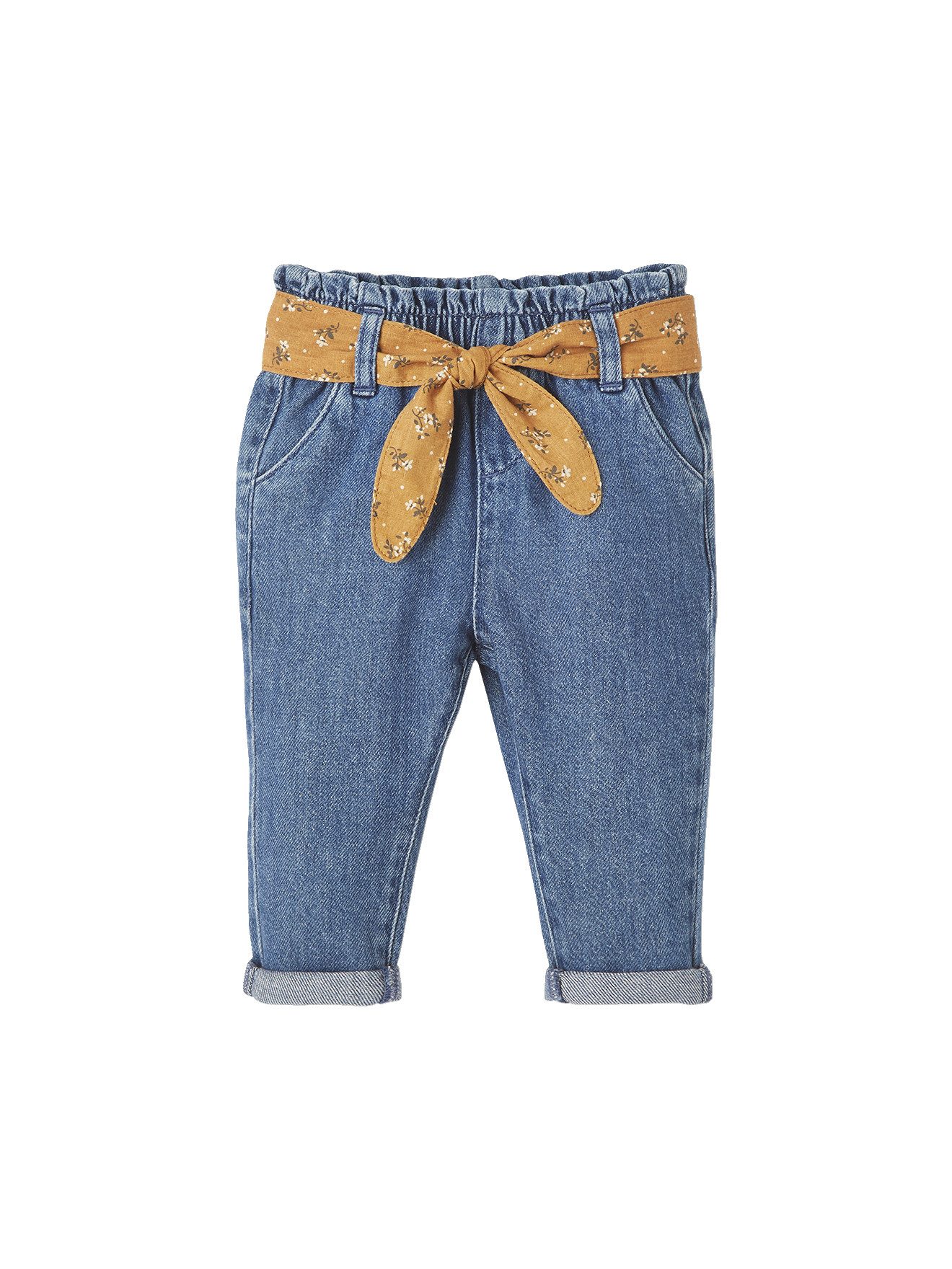 Steiff Jeanshose - Orsacchiotto Morbidissimo In Jeans Per Bambina