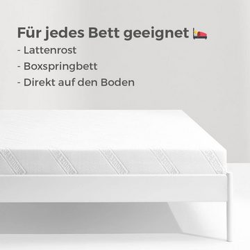 Komfortschaummatratze Snooze Project Basic Matratze mittelfest, Snooze Project, 100 Nächte Probeschlafen, Hergestellt in Deutschland