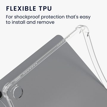 kwmobile Tablet-Hülle Hülle für Realme Pad 10.4", Silikon Case transparent - Tablet Cover Tablethülle gummiert