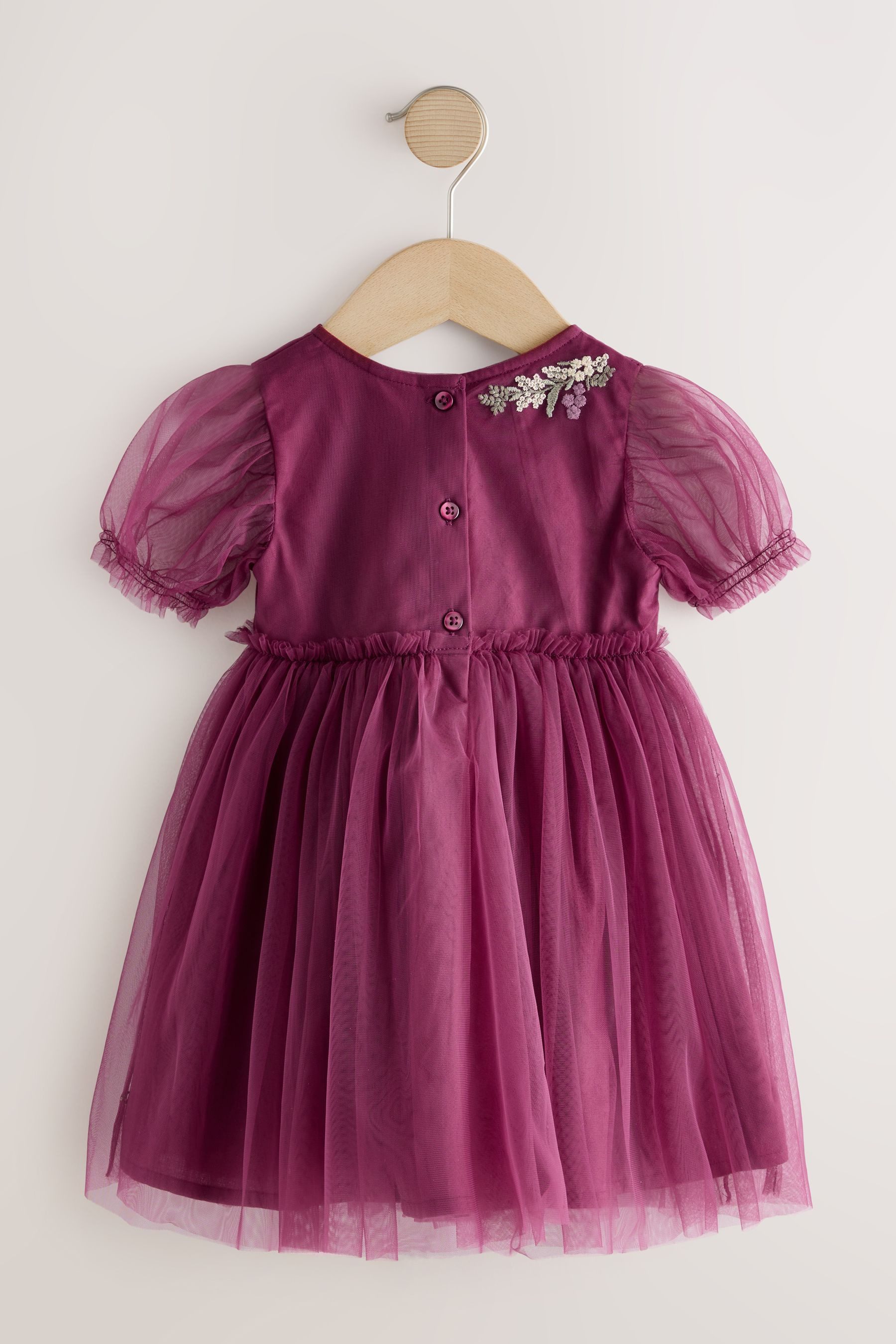 Next Partykleid Besticktes Kleid aus Netzstoff günstig online kaufen