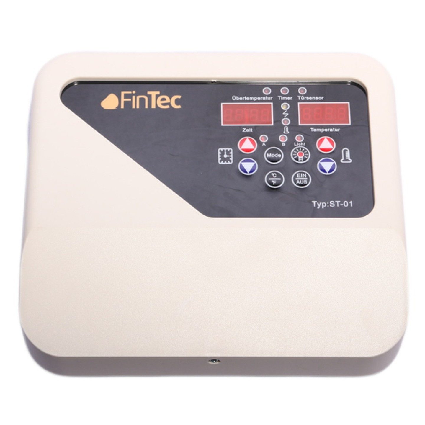 FinTec Sauna-Steuergerät FinTec FT-01 Saunasteuerung für Irmina 6 und 9 kW, externe Steuerung, Steuerung für FinTec IRMINA Saunaöfen mit 6 oder 9 kW