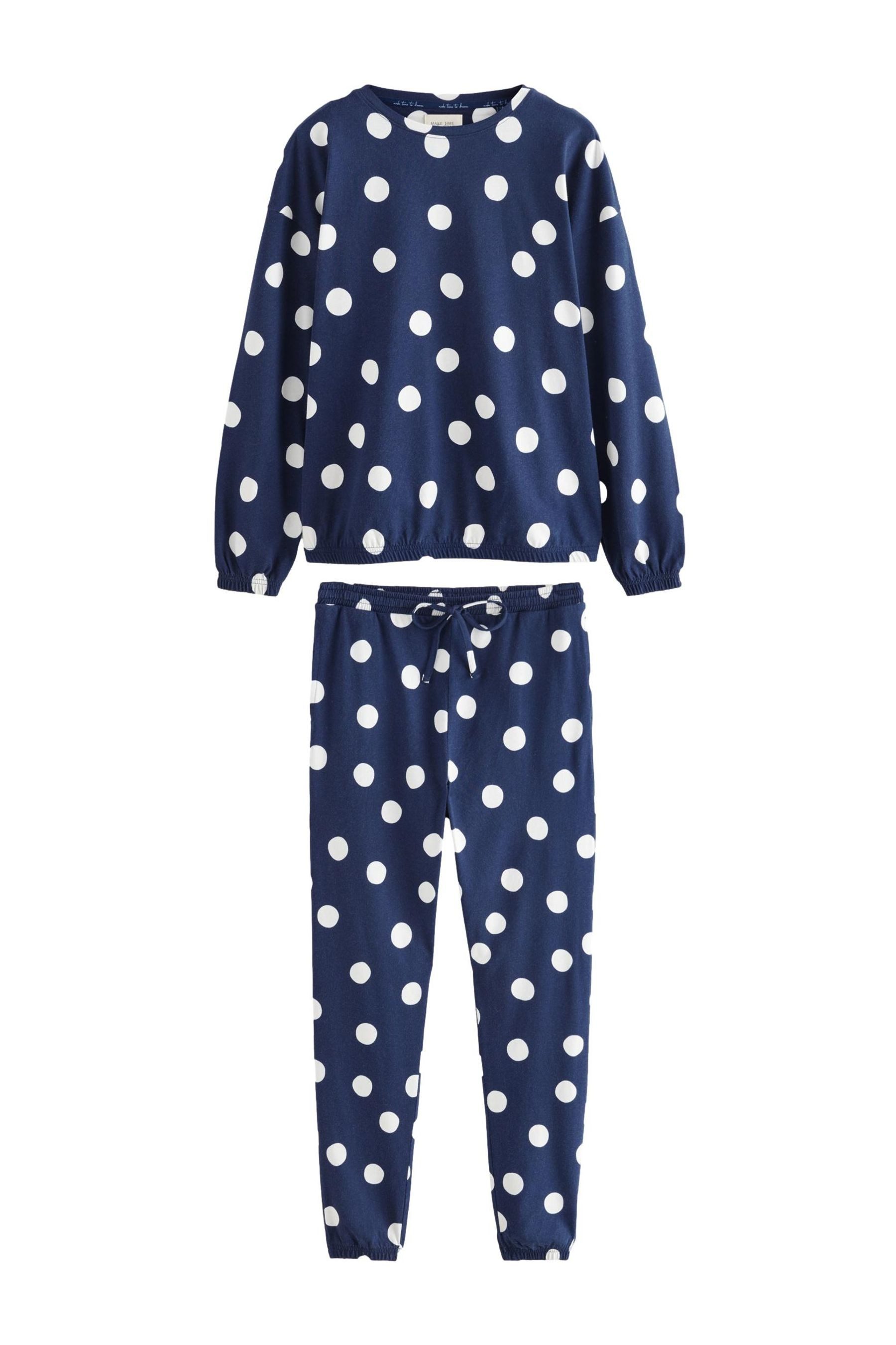 Next Pyjama Langärmeliger Pyjama aus 100 % günstig online kaufen