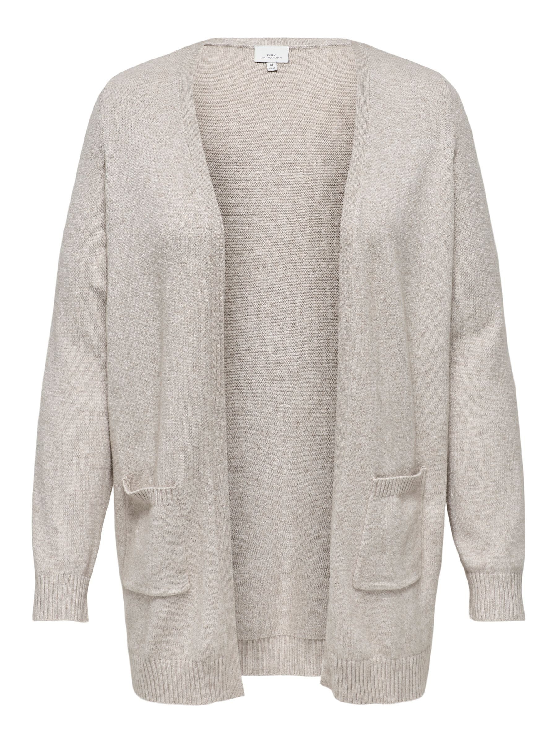 ONLY CARMAKOMA Cardigan Strickjacke mit Taschen günstig online kaufen