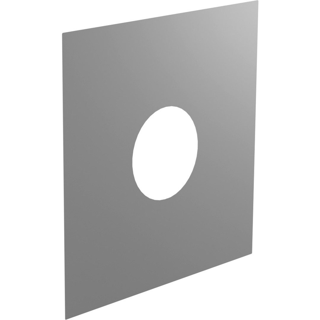 Jeremias Schornstein DW-FU Ø 200 mm Wand-/Deckenblende einteilig 0°, Ø 200 mm