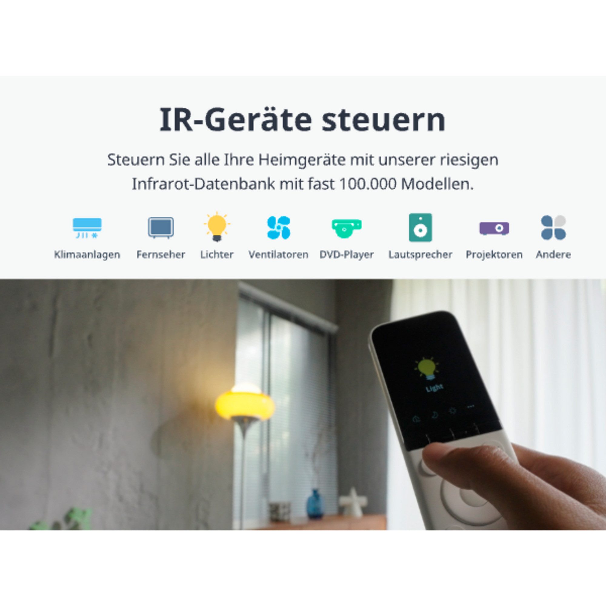 SwitchBot SwitchBot Universal Remote, Fernbedienung Fernbedienung
