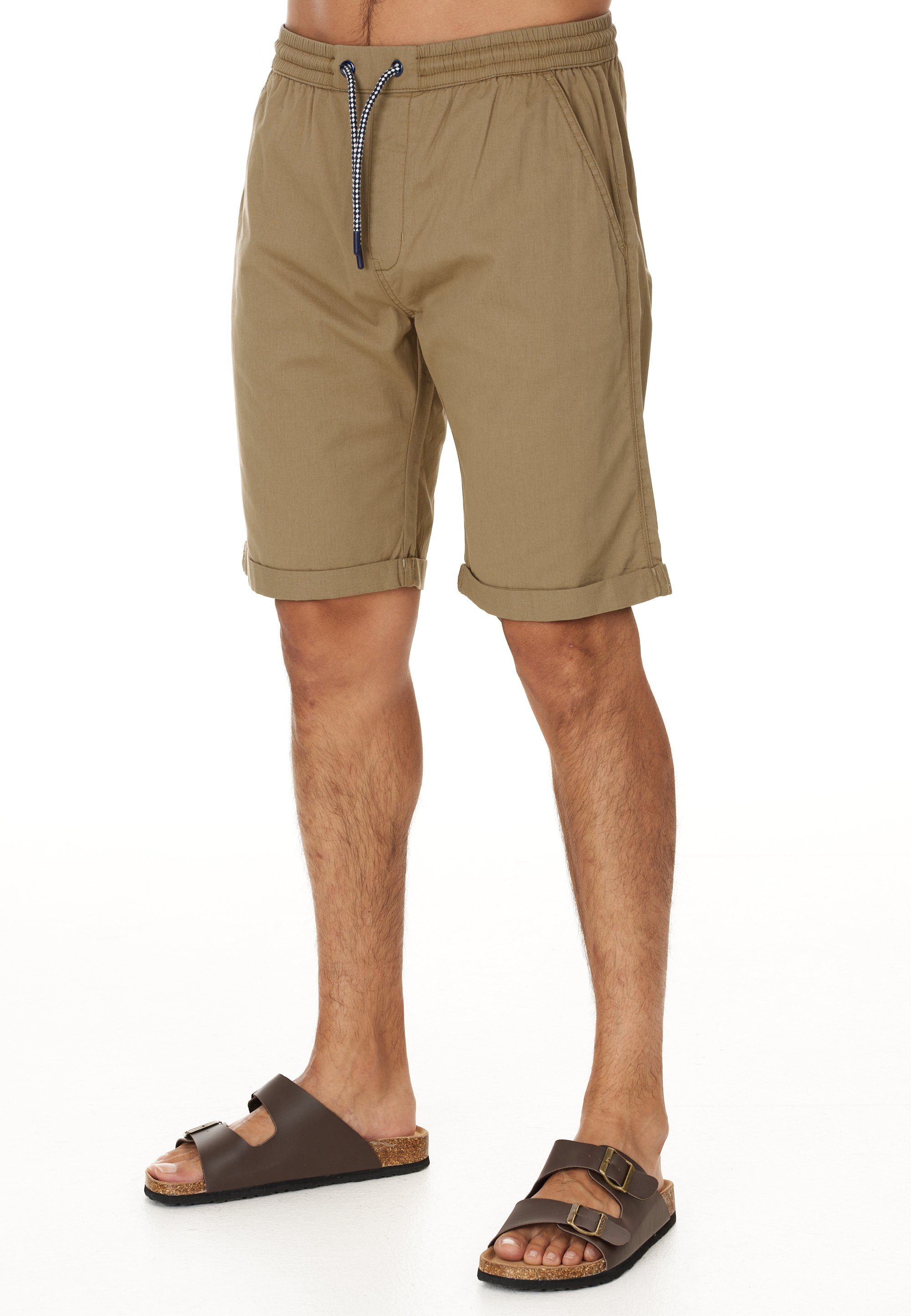 CRUZ Shorts Gilchrest mit praktischen Seitentaschen beige