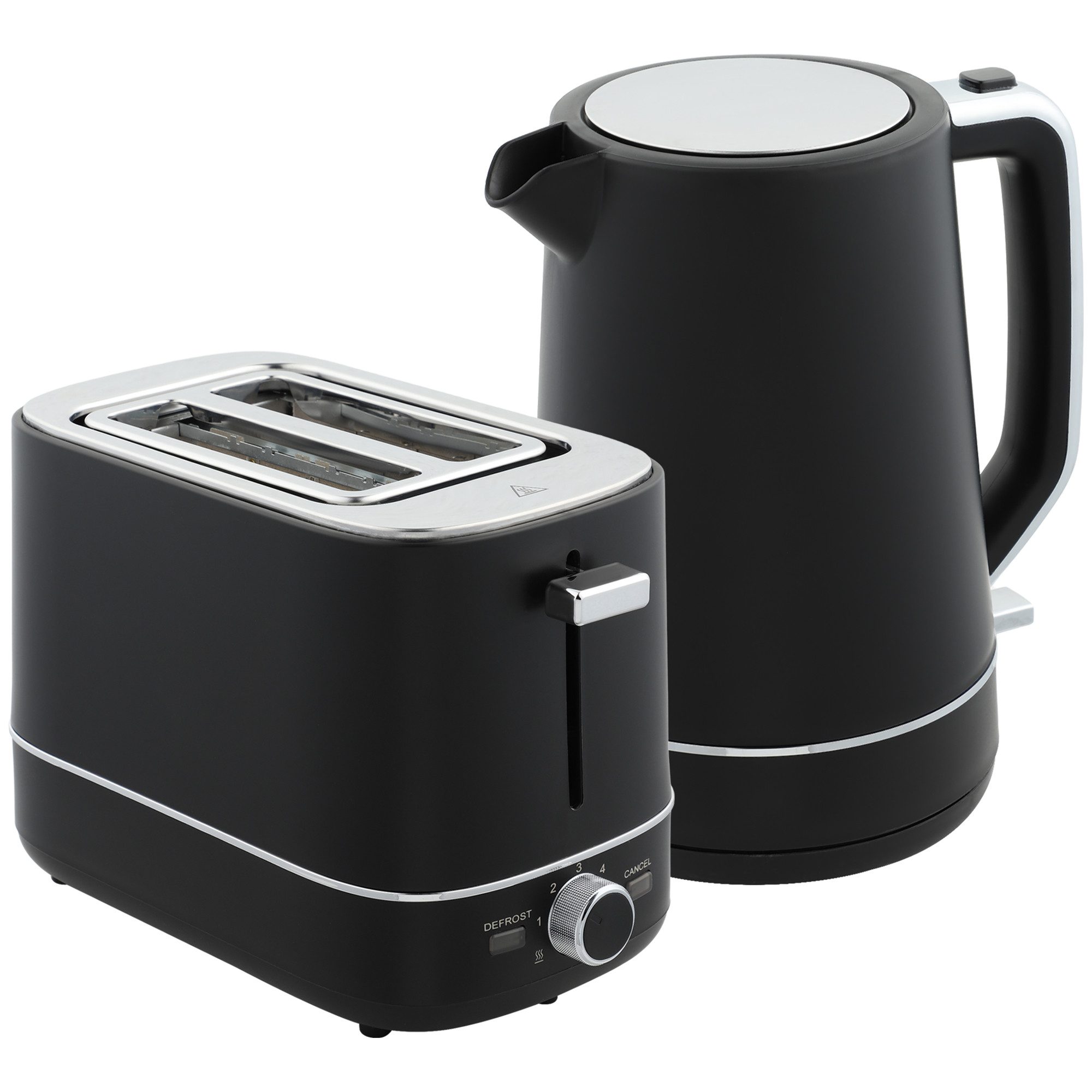2-in-1-Toaster Wasserkocher Toaster Set 2200 W 1,7L Wasserkocher