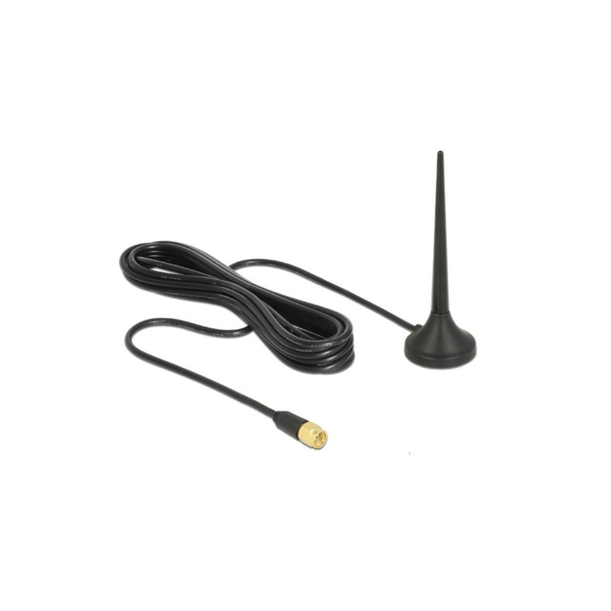 Delock 12416 dBi,... 3 WLAN-Antenne - LTE/GSM/UMTS-Omniantenne SMA-Stecker, 