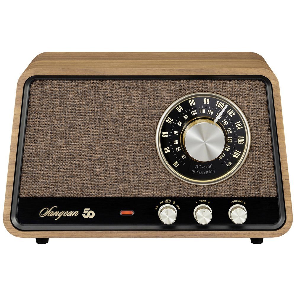 FM Radio AM, WR-101 Tischradio Bluetooth®, Cabinet AU Sangean Wooden Premium Sangean