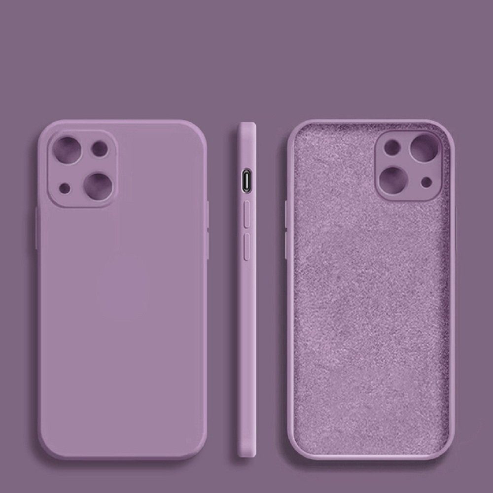 cofi1453 Bumper Bunt Case Hülle mit Kameraschutz Back Cover Bumper Silikon Schutzhülle