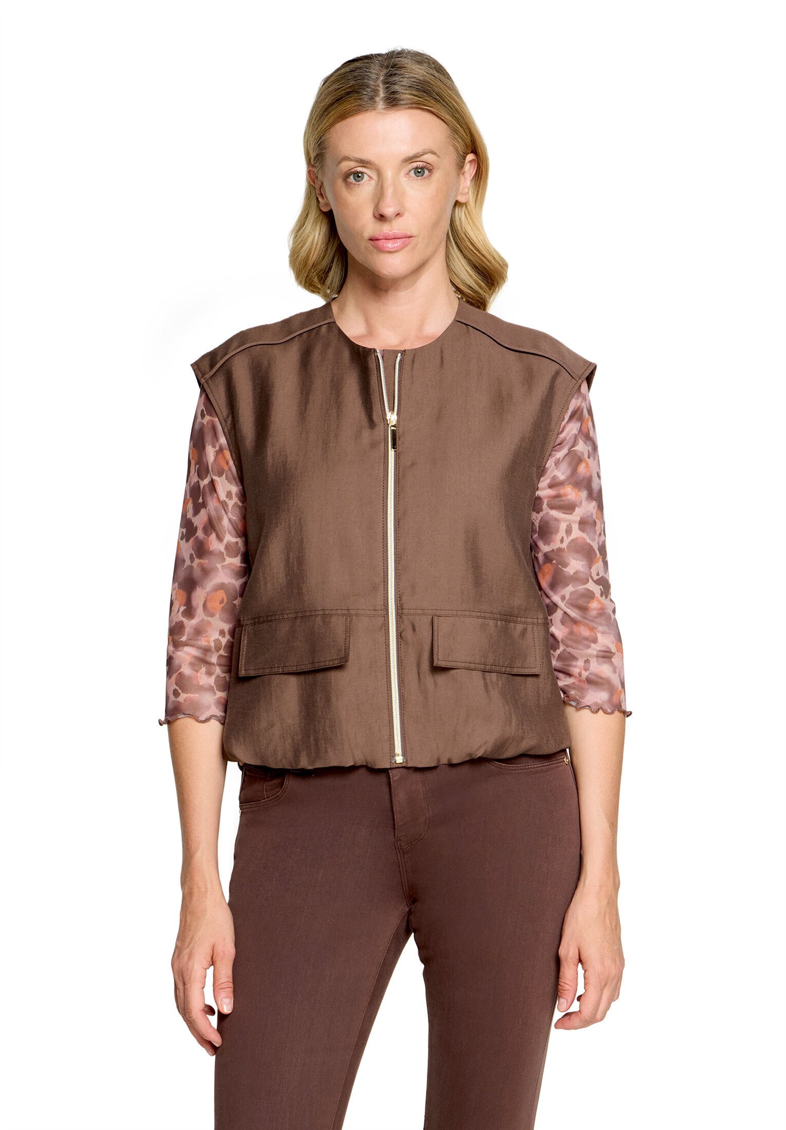 Betty Barclay Strickweste Damen ohne Arm