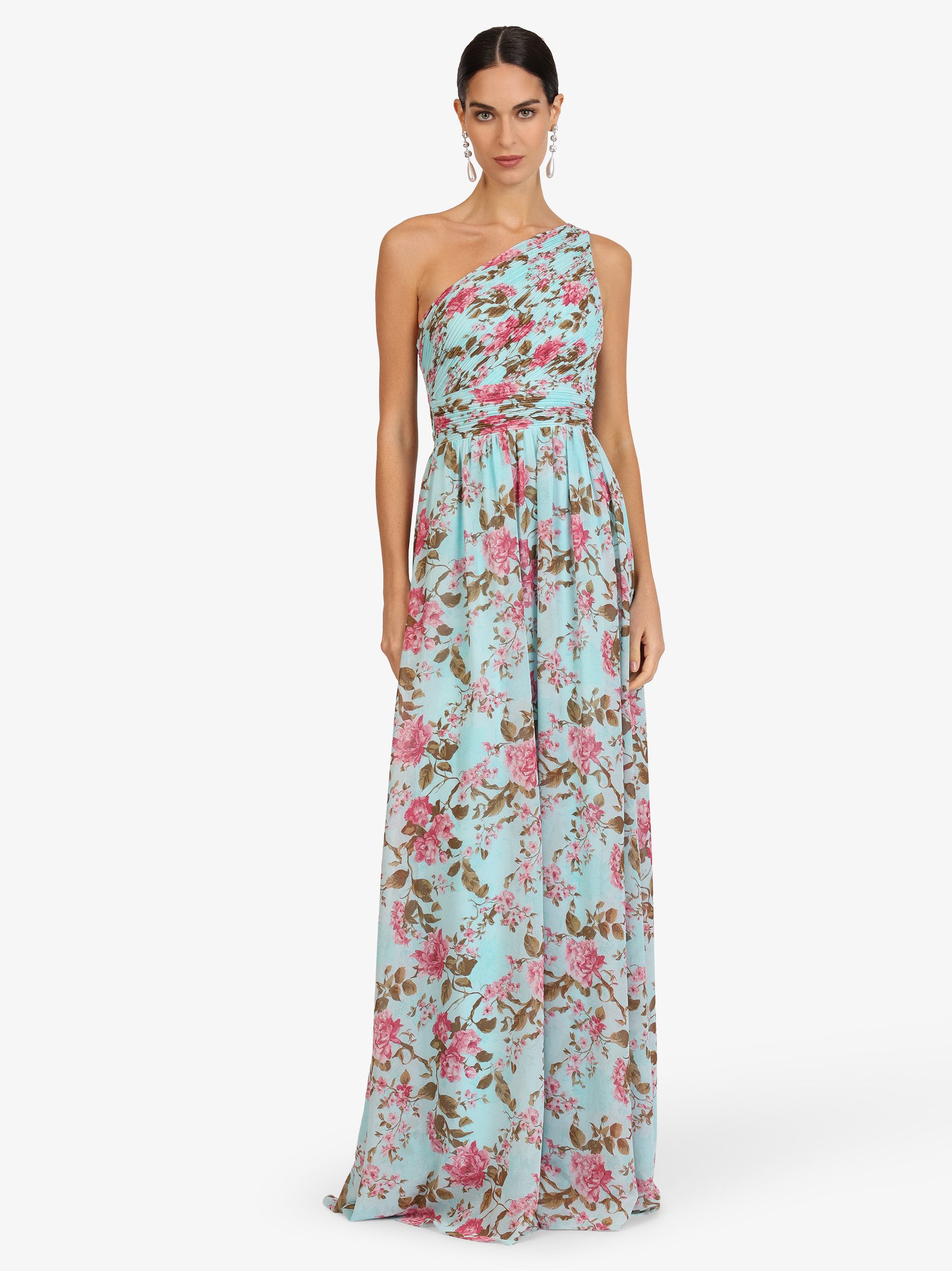 Kraimod Abendkleid mit floralem Print