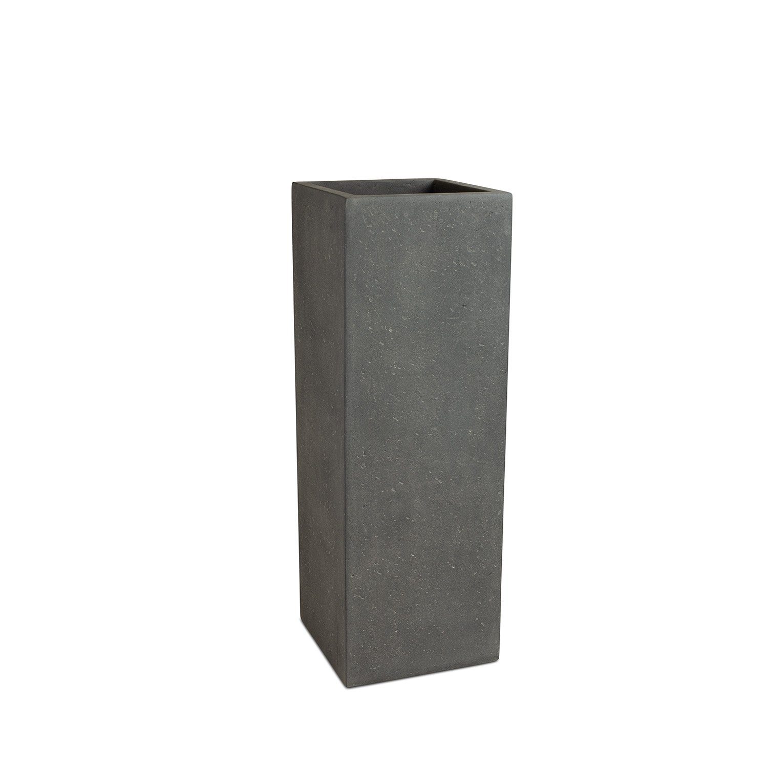 fleur ami Pflanzkübel Polystone Pflanzsäule, 35 x 35 x 100 cm, grau