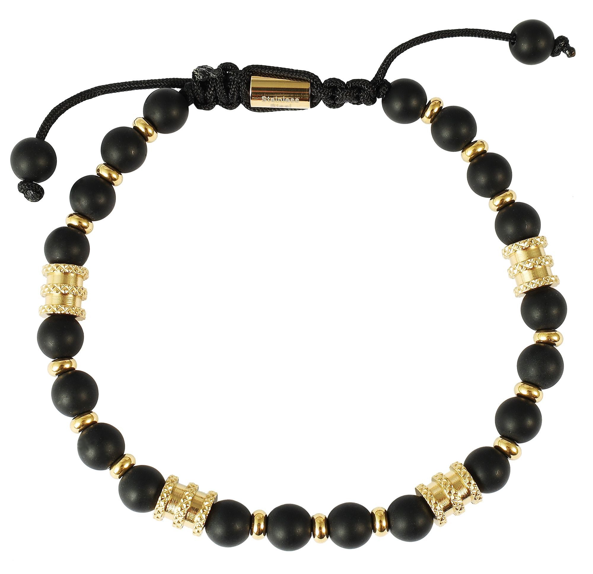 AKZENT Edelstahlarmband Sten Edelstahl gold wasserfest günstig online kaufen