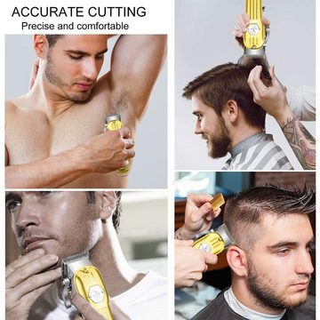 Jioson Haar- und Bartschneider Haarschneider Set für Herren Professionell Beauty-Trimmer