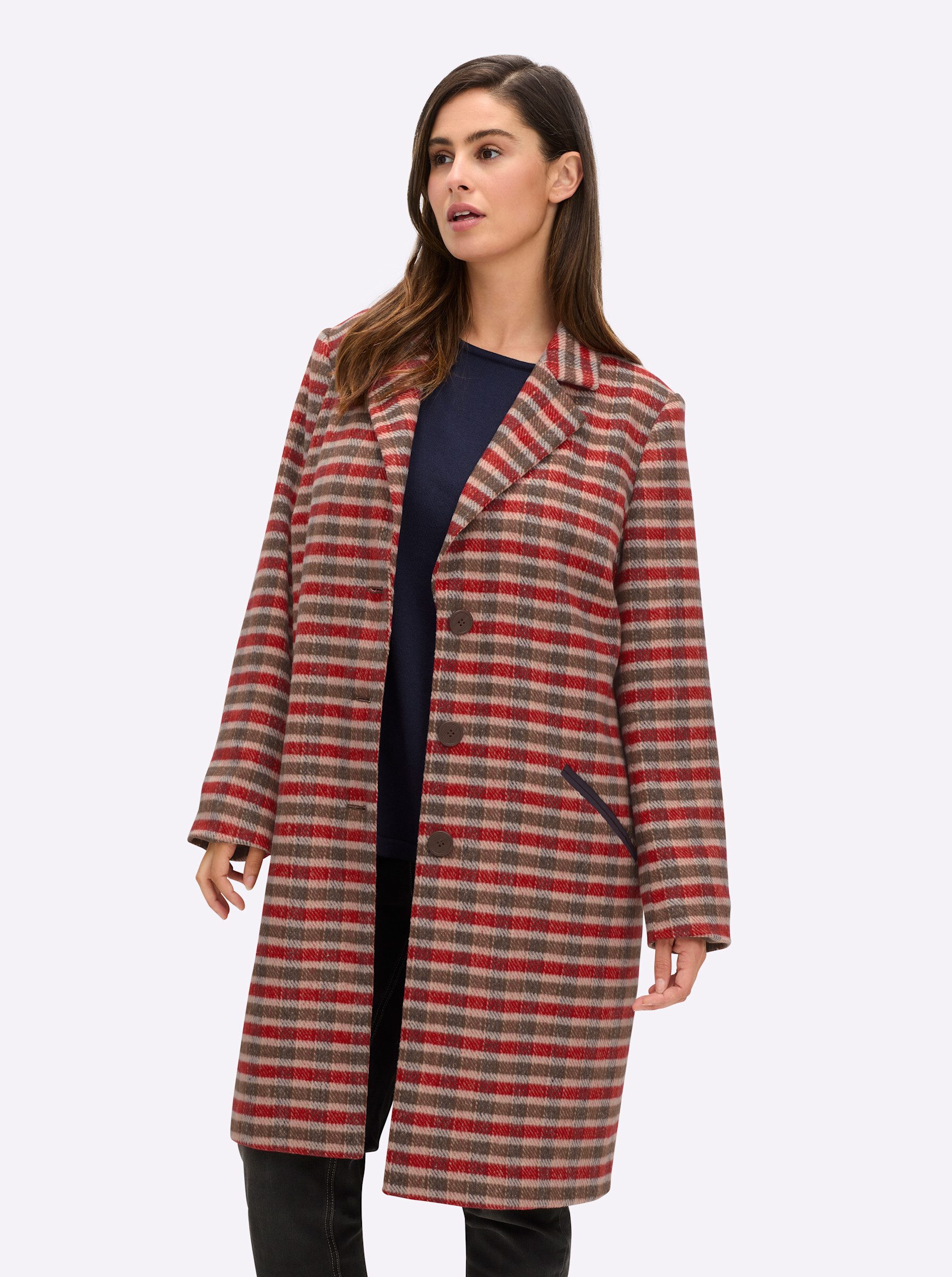 Sheego Langmantel Wintermantel