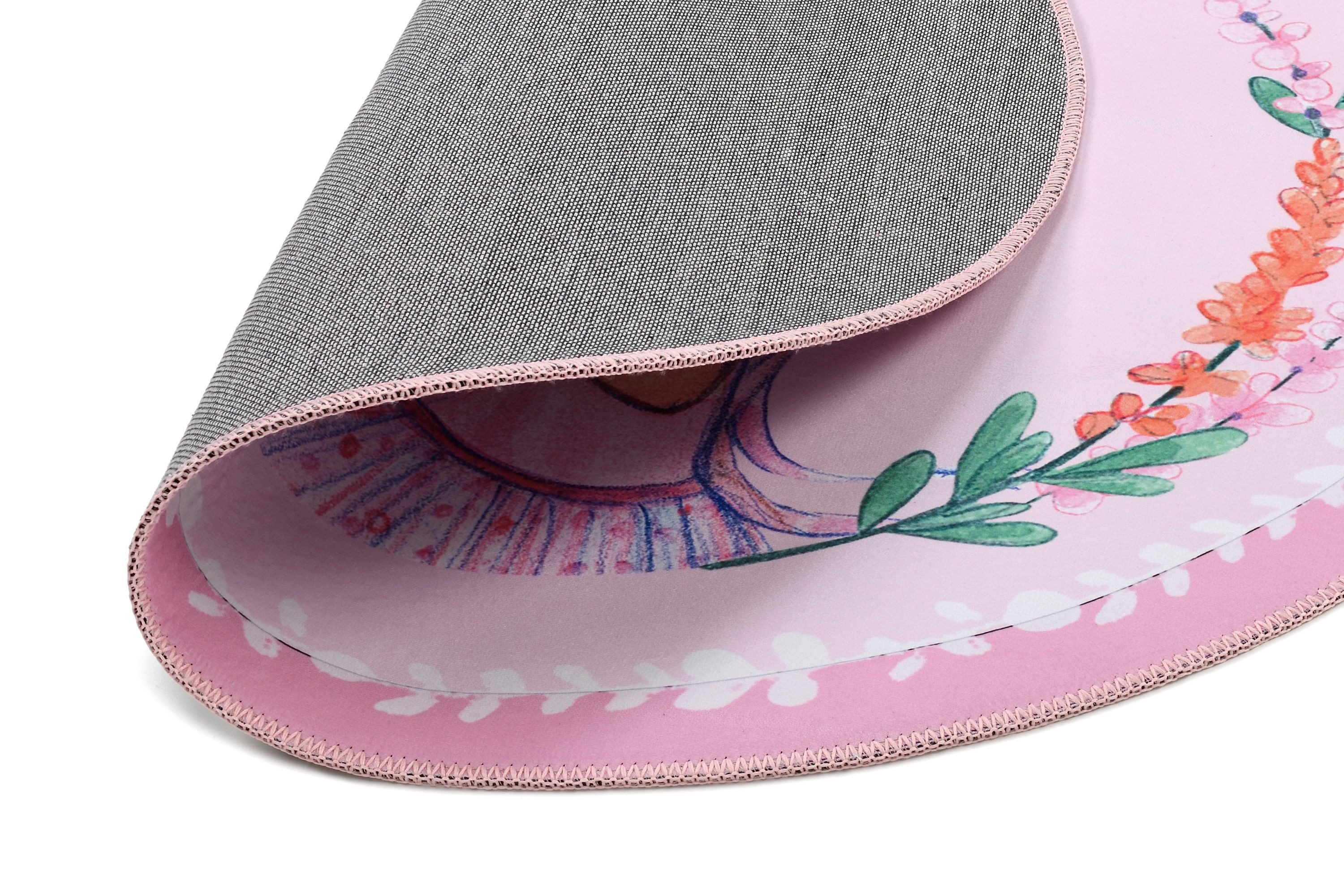 Prinzessin Lillifee Kinderteppich Prinzessin Lillifee Ballerina 100cm rund, rund, Höhe: 6 mm